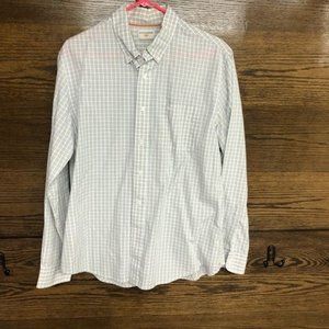 Dockers Large Men’s Long Sleeve Button Up Dress Shirt